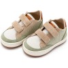 BabyWalker Βαπτιστικά παπούτσια Δίχρωμο sneaker Μέντα-Μπεζ-Λευκό EXC.5297
